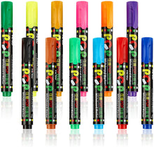 Load image into Gallery viewer, boundle product-Teskyer Dry Erase Markers, 24 Pack, Chisel Tip Whiteboard Markers, Assorted Colors+600 Sheets Sticky Notes, 3x3 Inch, 6 Pads Super Strong Adhesive Self-Stick Post-it Notes, 6 Bright Colors, 100 Sheets/Pad