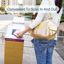 Load image into Gallery viewer, Teskyer 3 Pack Retractable Badge Holder, Heavy Duty Small Retractable Badge Reel with Belt Clip and Key Ring for ID Badge Holder Name Card Keychain, Square