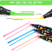 Load image into Gallery viewer, boundle product-Teskyer Dry Erase Markers, 24 Pack, Chisel Tip Whiteboard Markers, Assorted Colors+600 Sheets Sticky Notes, 3x3 Inch, 6 Pads Super Strong Adhesive Self-Stick Post-it Notes, 6 Bright Colors, 100 Sheets/Pad