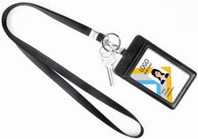 Load image into Gallery viewer, Teskyer 8 Pack Lanyards for ID Badge Holders, Swivel J-Hook Lanyard for Name Card Holder Keychains
