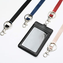 Load image into Gallery viewer, Teskyer 8 Pack Lanyards for ID Badge Holders, Swivel J-Hook Lanyard for Name Card Holder Keychains