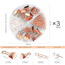 Load image into Gallery viewer, Binder-ClipsPaper-Clips-PushPins-5