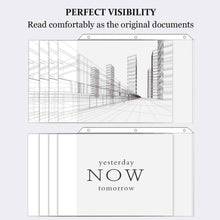 Load image into Gallery viewer, Teskyer Sheet Protectors 8.5 x 11 Inches, Teskyer 50 Pack Clear Page Protectors for 3 Ring Binder, Letter Size Plastic Sleeves for Binders