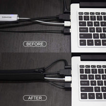 Load image into Gallery viewer, Teskyer-Cable-Management-Sleeves-with-Zipper-4