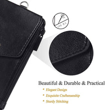 Load image into Gallery viewer, Teskyer-Leather-Badge-Holder-with-Zipper-Pocket-6