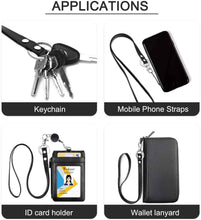 Load image into Gallery viewer, Teskyer-Leather-Lanyard-with-Key-Ring-6