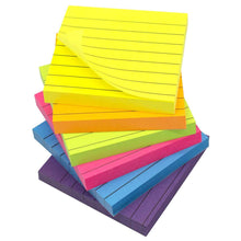 Load image into Gallery viewer, Teskyer-Lined-Sticky-Notes-3x3-Inch-Self-Stick-Notes-1