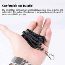 Load image into Gallery viewer, Teskyer Neck Lanyards for ID Badge Holder, Durable Flat Nylon Lanyard Strap with Stainless Swivel Hook for Name Tag Badge Holders