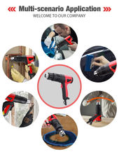 Load image into Gallery viewer, SG-668 1800W Heat Gun 220V Rapid Heating High Speed Wind Hot Air Gun Temperature Adjustable Handheld for Shrink Wrap
