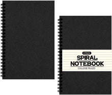 Load image into Gallery viewer, Bundle Product of Teskyer 4 Pack Blank Notebooks and 2 Pack Lined Spril Noutebook Journals
