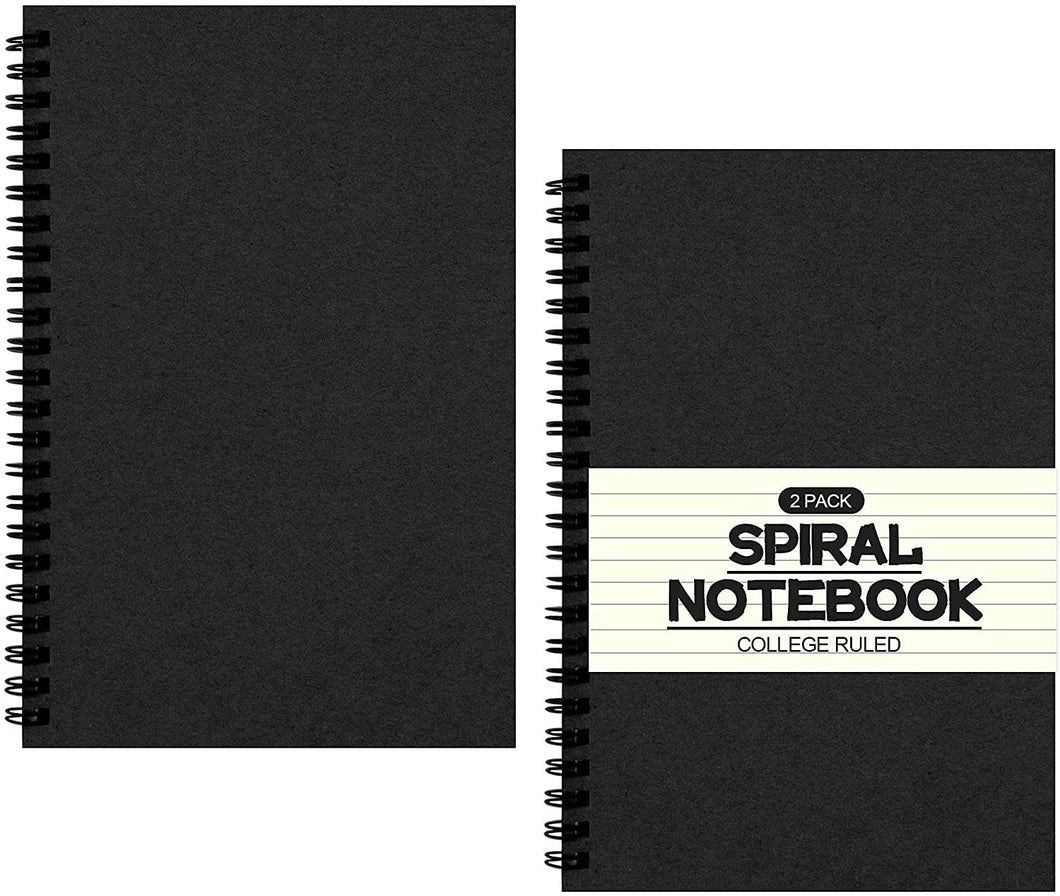 Bundle Product of Teskyer 4 Pack Blank Notebooks and 2 Pack Lined Spril Noutebook Journals