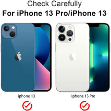 Load image into Gallery viewer, ULUQ Glass Screen Protector Compatible for iPhone 13/iPhone 13 Pro 2021, Tempered Glass Film Anti-Crack Easy Apply, 6.1inch, 3Pack
