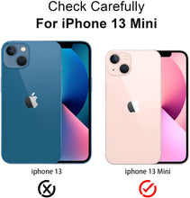 Load image into Gallery viewer, ULUQ Glass Screen Protector Compatible for iPhone 13 Mini 2021, Tempered Glass Film Anti-Crack Easy Apply, 5.4 inch, 3Pack
