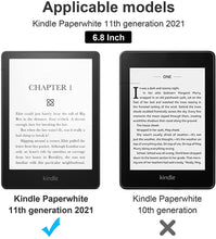 Load image into Gallery viewer, ULUQ Anti-Glare Screen Protector Designed for Kindle Paperwhite 11th generation 2021/kindle paperwhite signature edition Anti-Scratch, 6.8inch, 3Pack
