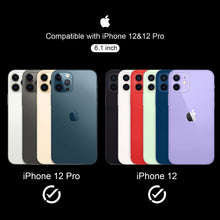 Load image into Gallery viewer, ULUQ Glass Screen Protector for iPhone 12/iPhone 12 Pro, HD Tempered Glass Film, 9H Hardness Anti Scratch, 6.1inch, 3 Pack
