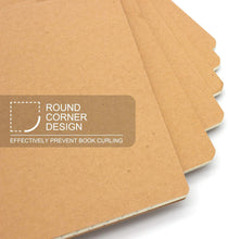 Load image into Gallery viewer, Bundled Product of Teskyer 4 Pack Blank Notebooks and Teskyer 4 Pack Lined Notebooks
