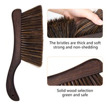 Load image into Gallery viewer, VMVN Bed Brush Hand Broom,Soft Bristles Dusting Brush for Cleaning,Duster with Wooden Handle,Comfort for Car,Bed,Couch,Draft,Furniture,Clothes,13 inch Length

