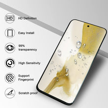 Load image into Gallery viewer, ULUQ for Samsung Galaxy S22 Plus/S22+ PET Screen Protector, Flexible HD Clear Tempered Glass Film, Fingerprint Reader Sensitive Touch Anti Scratch, 6.55inch, 3 Pack
