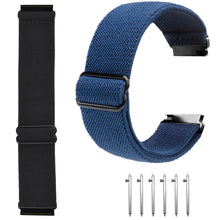 Load image into Gallery viewer, ULUQ Bands for Samsung Galaxy Watch 4/Active/Active 2 40mm 44mm, Galaxy Watch 3 Bands 41mm/Galaxy Watch 4 Classic Bands (42mm), 20mm Adjustable Stretch Strap Sport Elastics Wristbands Women Men
