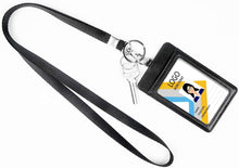 Load image into Gallery viewer, Teskyer 8 Pack Lanyards for ID Badge Holders, Swivel J-Hook Lanyard for Name Card Holder Keychains
