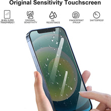 Load image into Gallery viewer, ULUQ 2 Pack Privacy Screen Protector for iPhone 13Pro max 2021+2 Pack Camera Lens Protector, Anti-Spy HD Tempered Glass Film 9H Hardness Anti Scratch, 6.7inch
