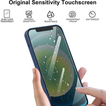 Load image into Gallery viewer, ULUQ 2 Pack Privacy Screen Protector for iPhone 13Pro 2021+2 Pack Camera Lens Protector, Anti-Spy HD Tempered Glass Film Anti Scratch, Bubble Free, 6.1inch
