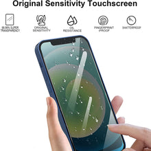 Load image into Gallery viewer, ULUQ 2 Pack Privacy Screen Protector for iPhone 13Mini 2021+2 Pack Camera Lens Protector, Anti-Spy HD Tempered Glass Film Anti Scratch, Bubble Free, 5.4inch

