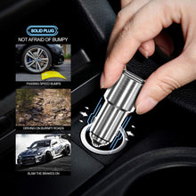 Load image into Gallery viewer, ULUQ USB Car Charger, Dual QC3.0 Port Mini 25W 4.8A Metal Fast Quick Car Charger Adapter, 2 Alloy Flush Fit Car Adapter, Compatible with iPhone 12/12 Pro/Max/XR/Xs/Max/X/8/7/Plus, iPad, Galaxy&amp; More
