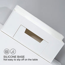 Load image into Gallery viewer, Teskyer Desk Organizer Pen Holder, Desk Accessories and Workspace Organizer with 7 Compartments and Drawer for Storage Office Supply, White
