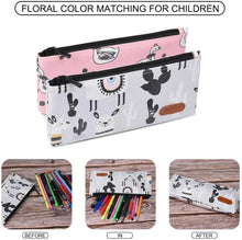 Load image into Gallery viewer, Teskyer Pencil Case/Pen case/Pencil Pouch for Students, Zipper Stationery Bag for Pens and Pencils, Women&#39;s Small Makeup Pouch, Utility Zipper Cash Coin Bag-2 Pack
