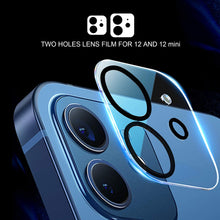 Load image into Gallery viewer, ULUQ Privacy Screen Protector for iPhone 12 Mini(2 Pack), with 2 Pack Camera Lens Protector, HD Tempered Glass Film, Easy Install, No Bubble, Anti Scratch, 5.4inch
