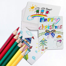 Load image into Gallery viewer, Teskyer 200 PCS Blank Playing Cards with 12 Pack Chisel Tip Markers
