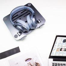 Load image into Gallery viewer, Laptop Stand, ULUQ Aluminum Computer Laptop Riser for Desk, Ergonomic Adjustable Computer Stand Holder, Notebook Stand Compatible with 10 to 15.6’‘ MacBook Air Pro/Dell/HP
