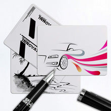 Load image into Gallery viewer, Teskyer 200 PCS Blank Playing Cards with 12 Pack Chisel Tip Markers

