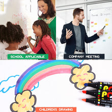 Load image into Gallery viewer, Teskyer Dry Erase Markers, 12 Pack, Chisel Tip Whiteboard Markers, Assorted Colors
