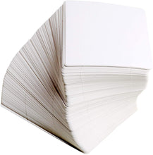 Load image into Gallery viewer, Teskyer Blank Playing Cards, 200 PCS, Poker Size, Linen Finish, Double Sides Blank Index Flash Cards for Writing, Drawing, DIY Game Cards Gift Cards
