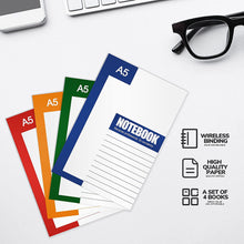 Load image into Gallery viewer, Bundled Product of Teskyer 4 Pack Blank Notebooks and Teskyer 4 Pack Lined Notebooks
