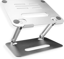 Load image into Gallery viewer, Laptop Stand, ULUQ Aluminum Computer Laptop Riser for Desk, Ergonomic Adjustable Computer Stand Holder, Notebook Stand Compatible with 10 to 15.6’‘ MacBook Air Pro/Dell/HP

