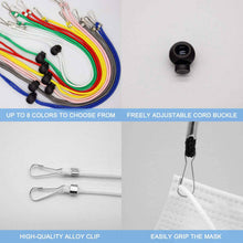 Load image into Gallery viewer, Teskyer-8-Pack-Adjustable-Length-Face-Mask-Lanyard-4

