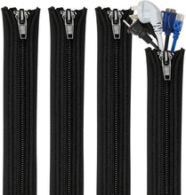 Load image into Gallery viewer, Teskyer-Cable-Management-Sleeves-with-Zipper-1
