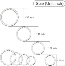 Load image into Gallery viewer, Teskyer-Flat-Key-Chain-Rings-2

