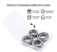 Load image into Gallery viewer, Teskyer-Flat-Key-Chain-Rings-sliver-6
