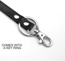 Load image into Gallery viewer, Teskyer-Leather-Lanyard-with-Key-Ring-3
