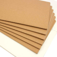 Load image into Gallery viewer, Teskyer Travel Journal Set With 4 Blank Page Notebook Journals for Travelers - Kraft Brown Soft Cover - A5 Size - 210 mm x 140 mm - 60 Pages/ 30 Sheets
