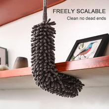 Load image into Gallery viewer, VMVN Microfiber Duster, with Extension Pole Stainless Steel , Reusable Bendable Duster Sets, Washable Lightweight Dusters for Cleaning Ceiling Fan, High Ceiling, Blinds, Furniture, Cars
