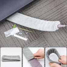 Load image into Gallery viewer, VMVN Microfiber Duster, with Extension Pole Stainless Steel , Reusable Bendable Duster Sets, Washable Lightweight Dusters for Cleaning Ceiling Fan, High Ceiling, Blinds, Furniture, Cars
