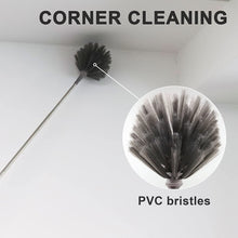 Load image into Gallery viewer, VMVN Microfiber Duster, with Extension Pole Stainless Steel , Reusable Bendable Duster Sets, Washable Lightweight Dusters for Cleaning Ceiling Fan, High Ceiling, Blinds, Furniture, Cars
